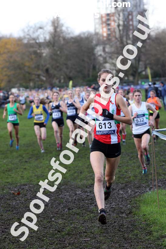 Womens under-17s and IAAF Junior Womens 2017 British Athletics Liverpool Cross Challenge, Sefton Park, Liverpool. Photo:  David T. Hewitson/Sports for All Pics